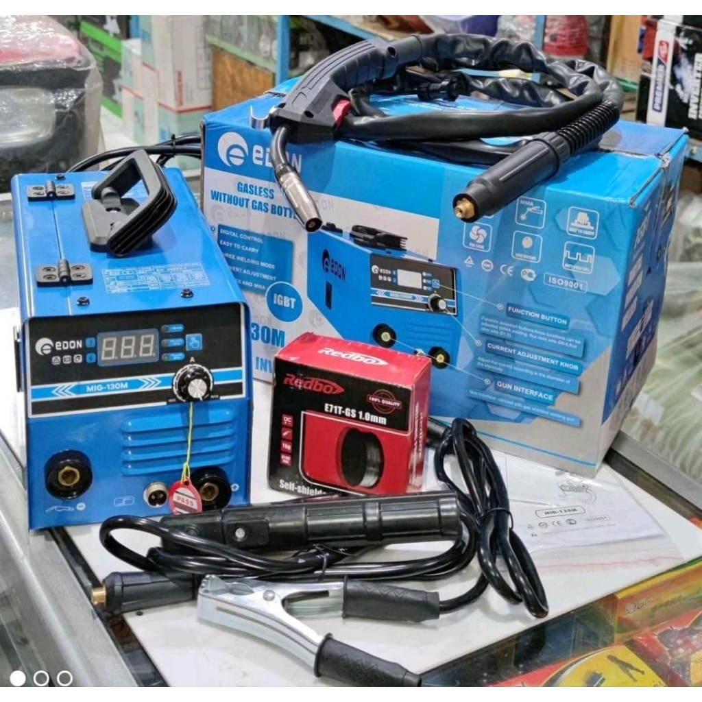 TRAFO MESIN LAS MIG EDON 130A TANPA GAS