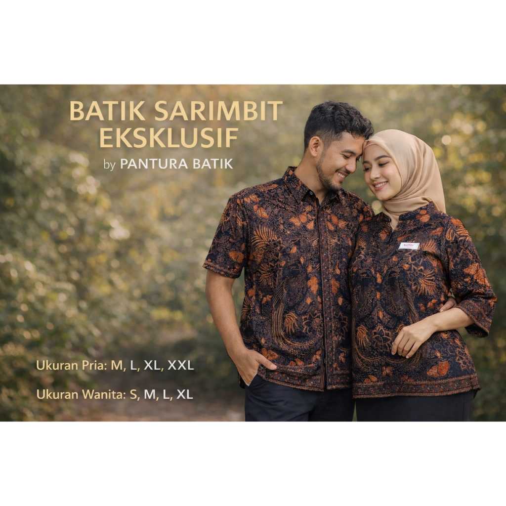 PANTURA BATIK – Sarimbit Batik Alusan (Pria & Wanita) PB-012 SMBH