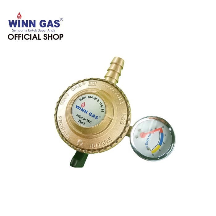 WINN GAS REGULATOR TEKANAN RENDAH METER WINN W118M W 118 M