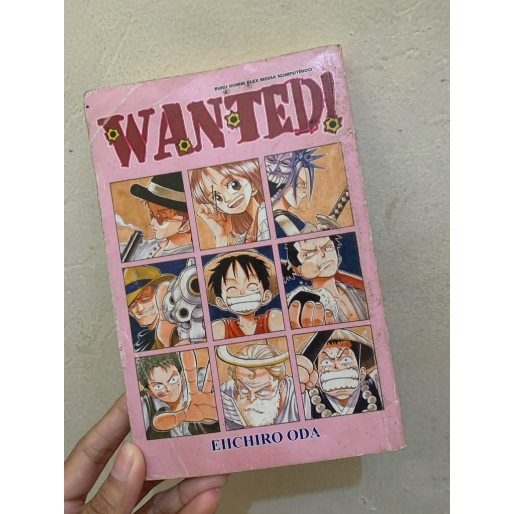 Preloved KOMIK SERI : Os : Wanted 2021 - Eiichiro Oda One Piece