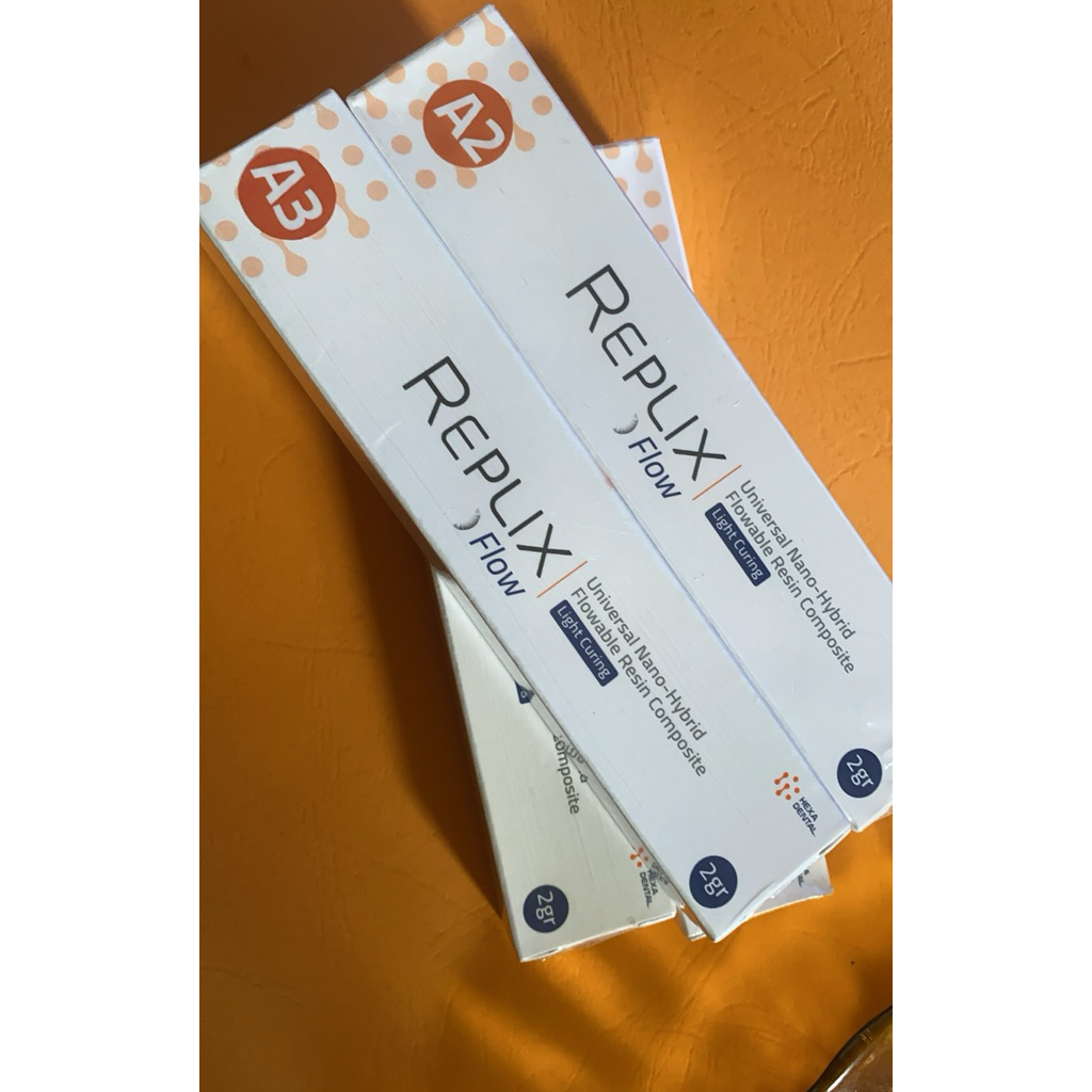 Replix composite flow/resin composite flow/light curing/universal nano hybrid flowable resin composi