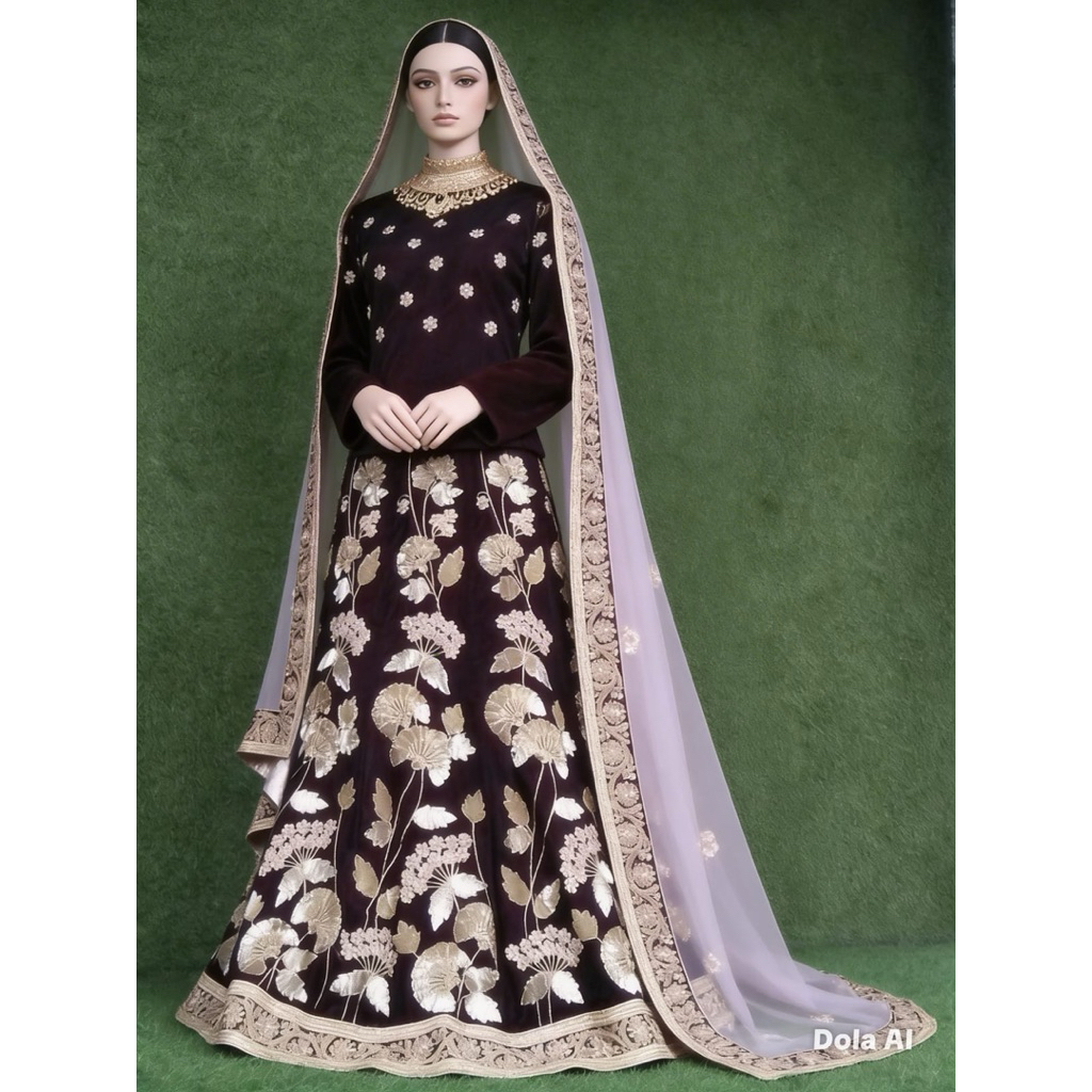 LEHENGGA SET PREMIUM| BAJU PENGANTIN iNDIA| BAJU PESTA INDIA