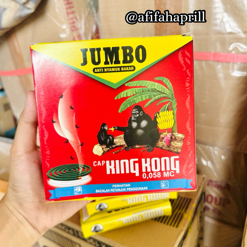 Obat Nyamuk Kingkong Jumbo Obat Nyamuk Anti Nyamuk, Aroma Tahan Lama