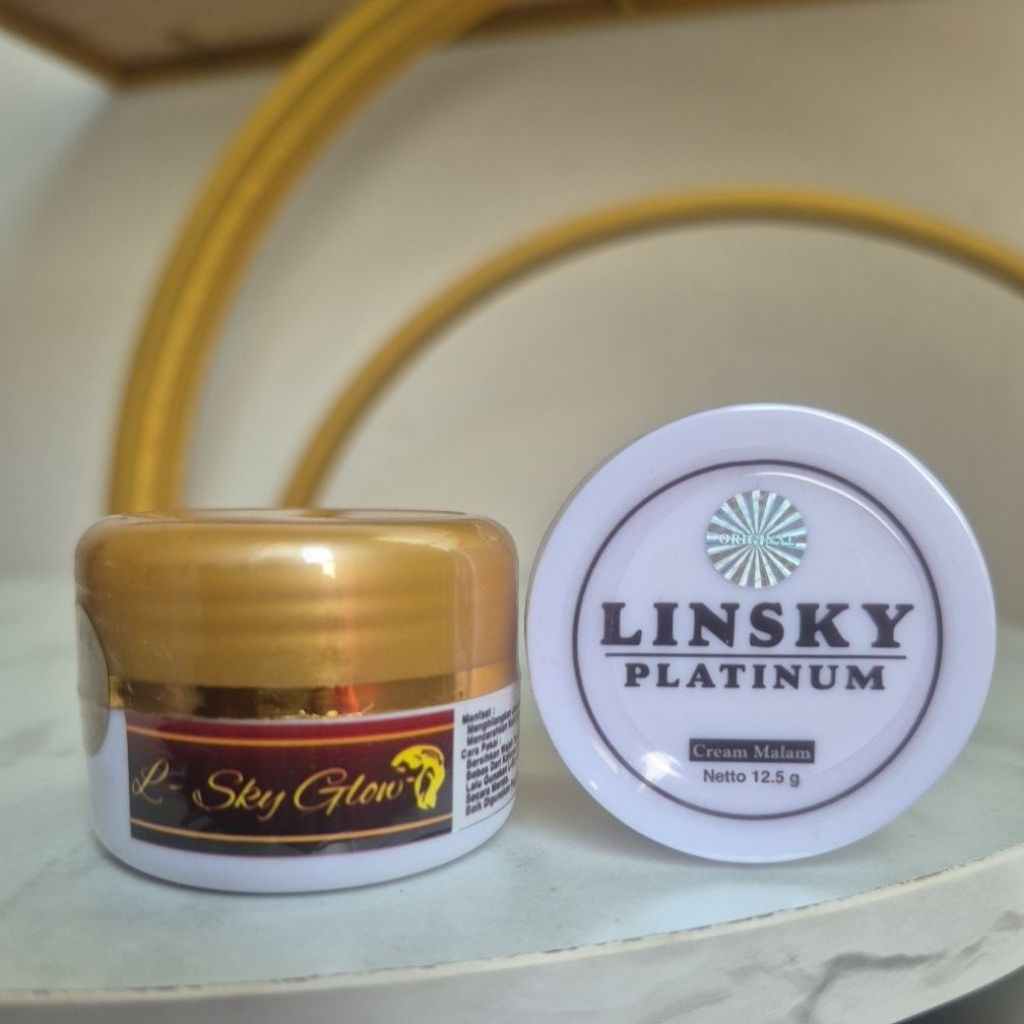 READY LSKY GLOW LINSKY PLATINUM ORI EXP 2028 (LANGSUNG KIRIM)