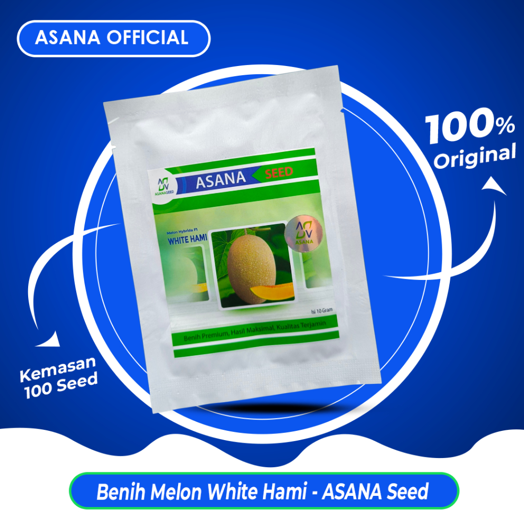 Benih Melon White Hami Asana Seed Premium Melon