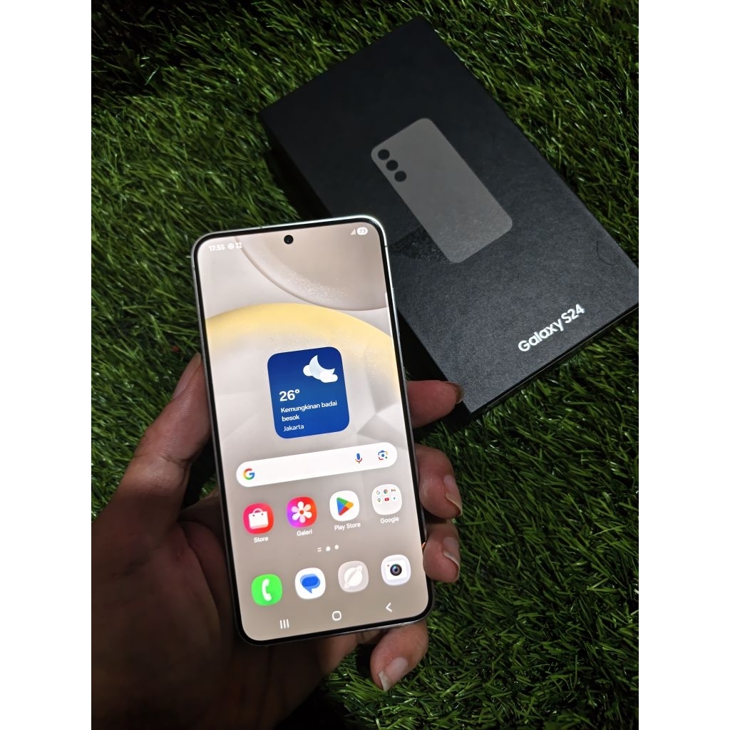 SAMSUNG S24 5G 8/256 MULUS RESMI
