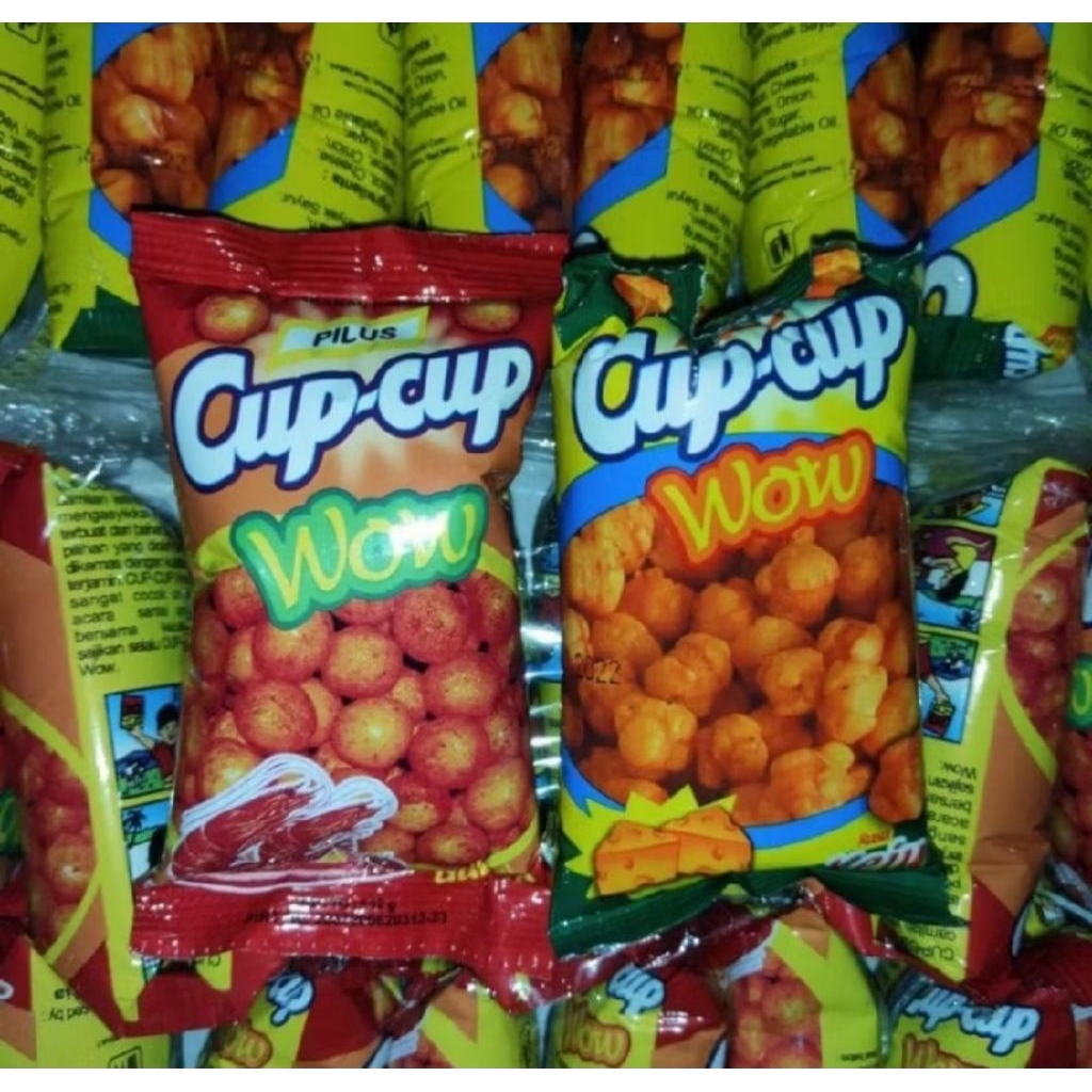 cupcup snack jadul cup cup wow 1 pc @ 10 gr