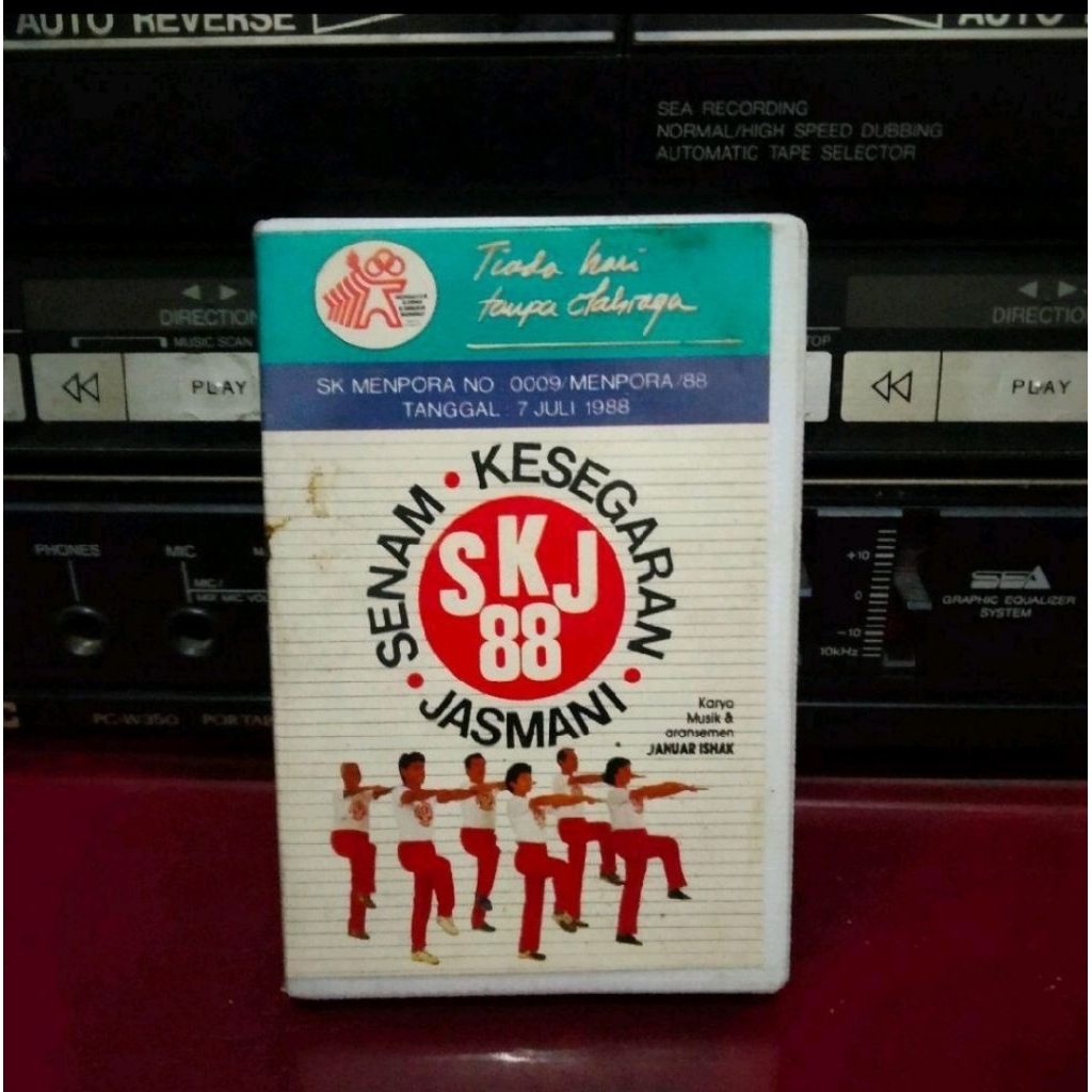 KASET PITA 0189- SENAM KESEGARAN JASMANI SKJ