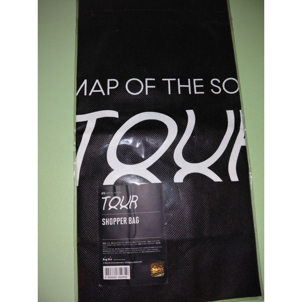 BTS Map Of The Soul Tour Shopper Bag Official