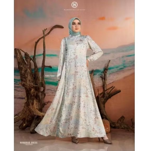 Gamis Hanariaa Nadheera Luxury Spesial Diskon