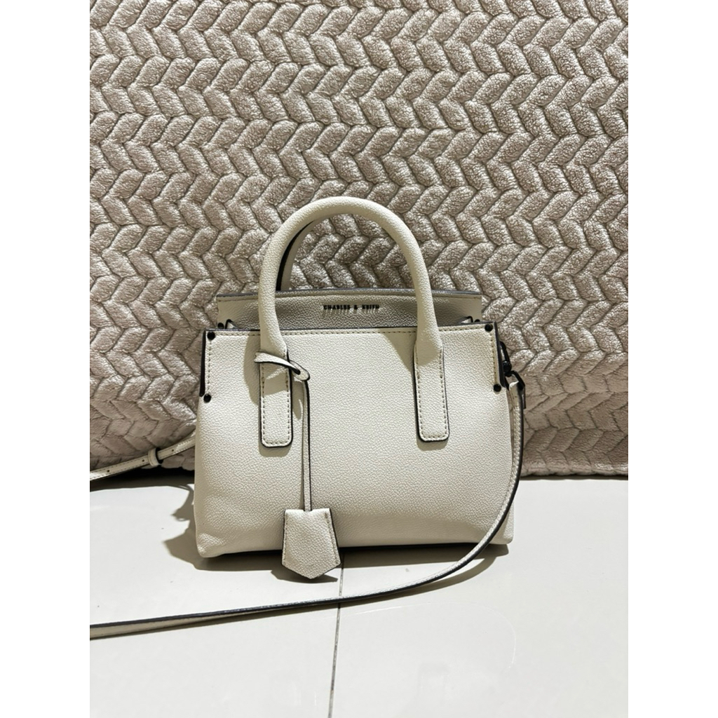 CHARLES & KEITH Top Handle Structured Rene