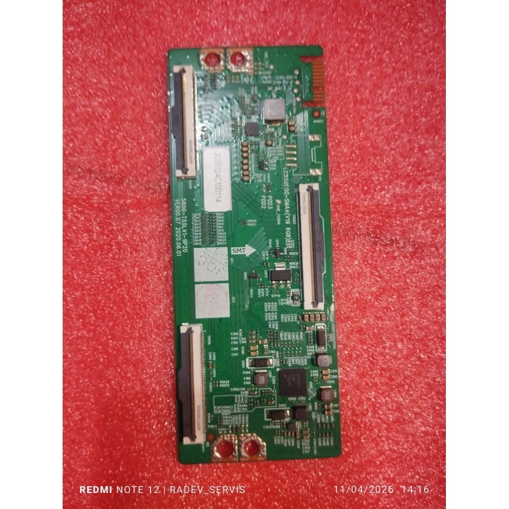 ticon tikon tcon TV LED COOCAA 55s6g pro
