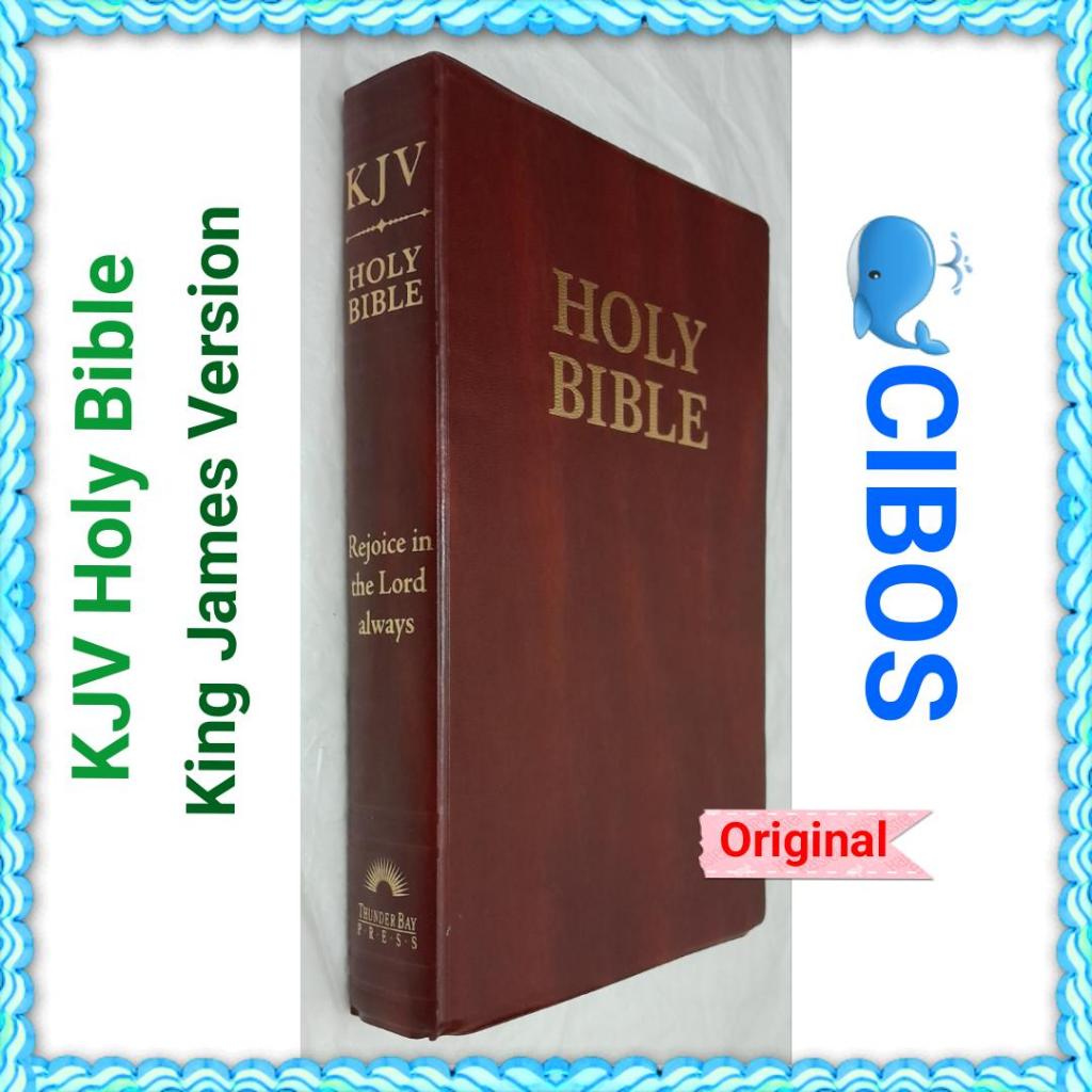 KJV Holy Bible. Alkitab Kristen bahasa Inggris. King James Version. English Bible. Alkitab Wedding P