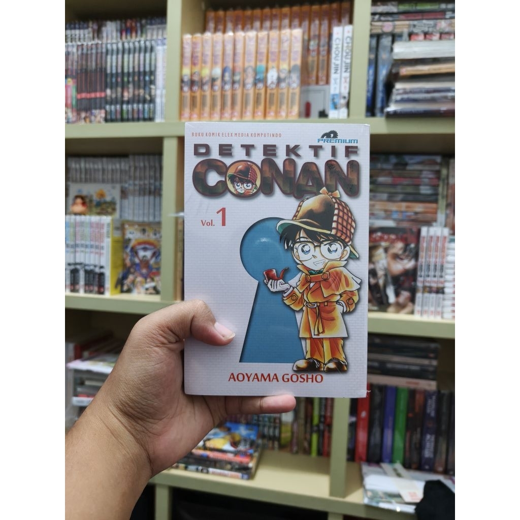 komik manga conan premium 1-3 set new seal