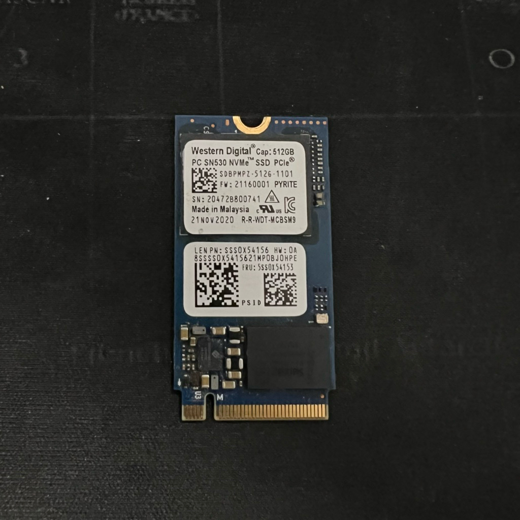 SSD Nvme WD SN530 512GB 2242