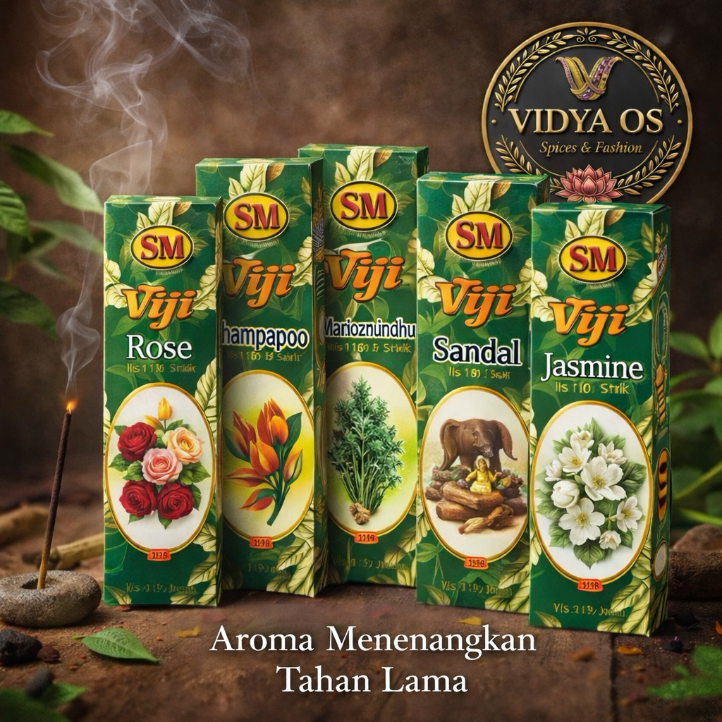 Viji incense stick 144 sticks / Agarbathi / Dupa India  / Hio