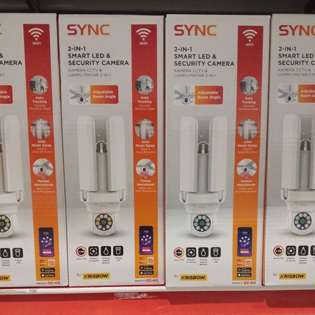 cctv BOHLAM plus lampu 3MP