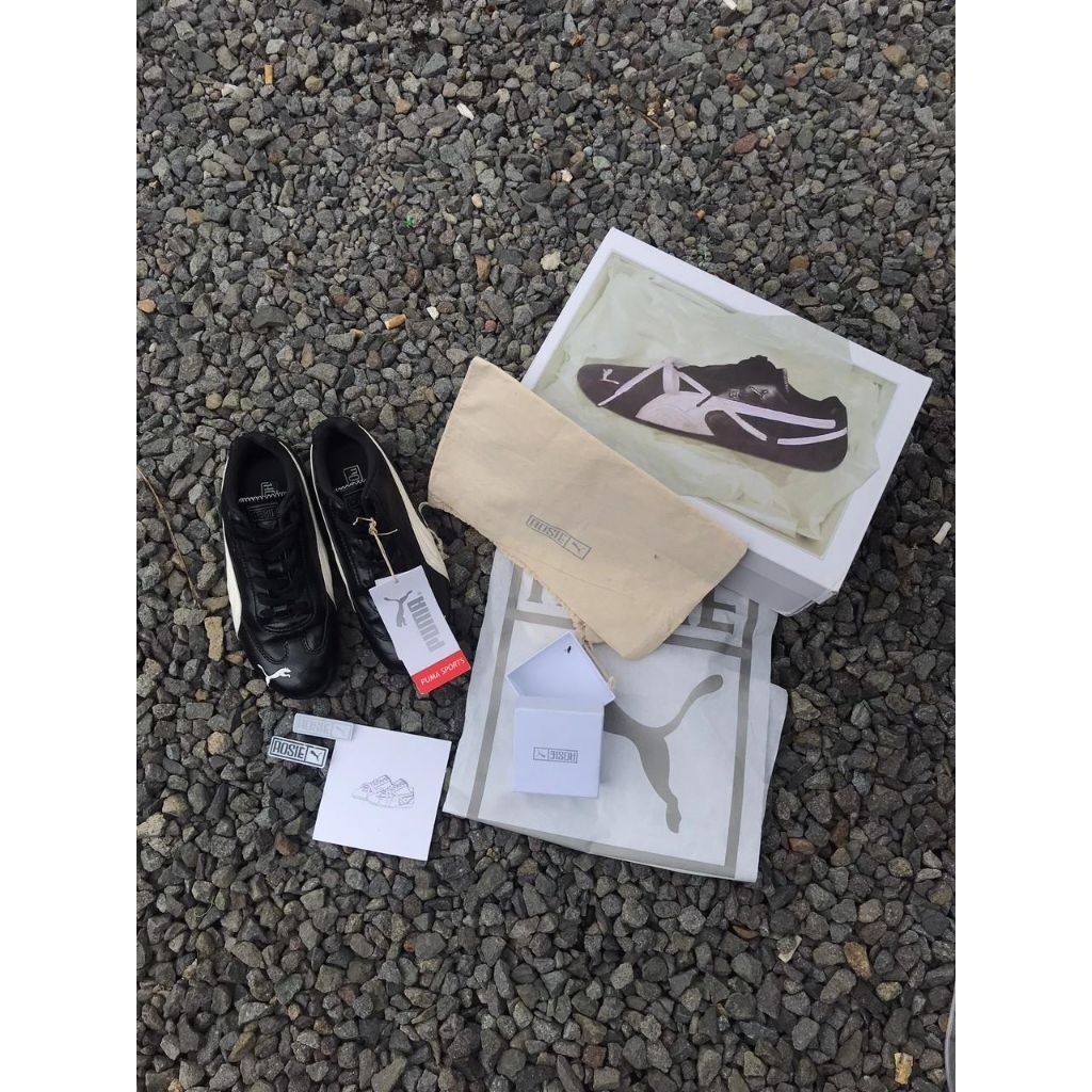PUMA SPEEDCAT X ROSE IN BLACK