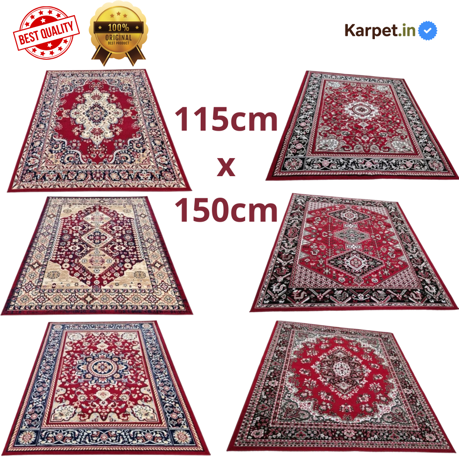 KARPET PERMADANI 115X155CM (KECIL) BAHAN LEMBUT-BERKUALITAS-ORIGINAL-PREMIUM