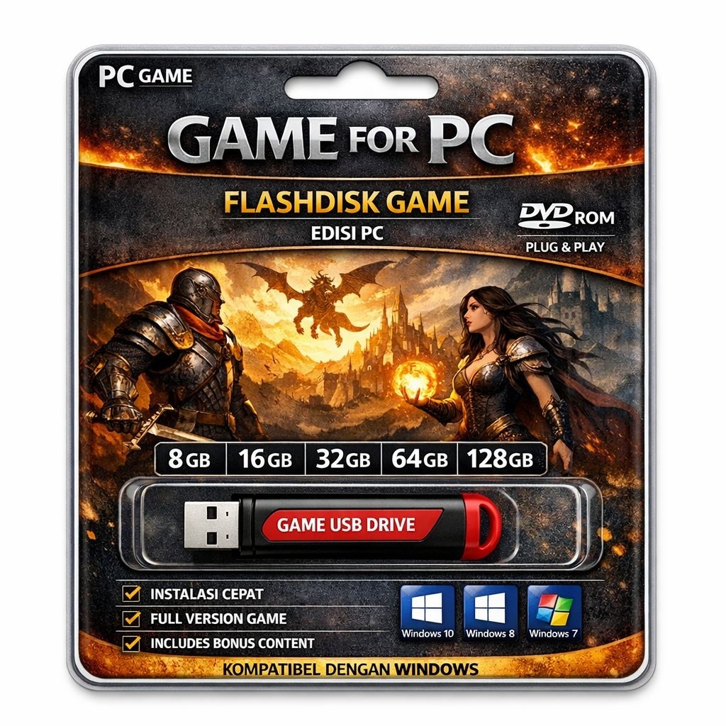 FLASHDISK isi Game PC ( Costum Request Game PC ) isi sesuai permintaan