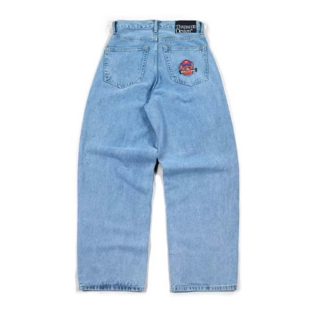 Denim Pants Ginna Hound Light Blue Thxsmn