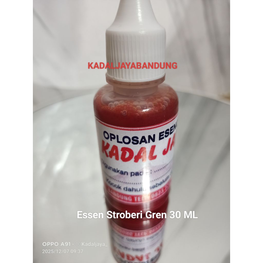 ESSEN STROBERI GREN 30ML / ESSEN IKAN MAS PALING JITU/UMPAN IKAN MAS JITU/ESSEN IKAN MAS PALING BAGU