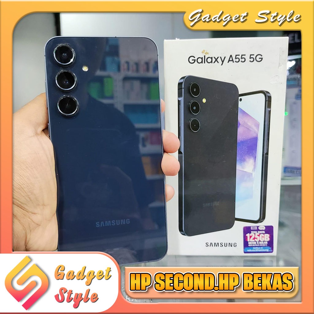 Samsung A55 5G Ram 8/128GB / Ram 8/256GB | Ram 12/256GB Second Gadget Style Store Original