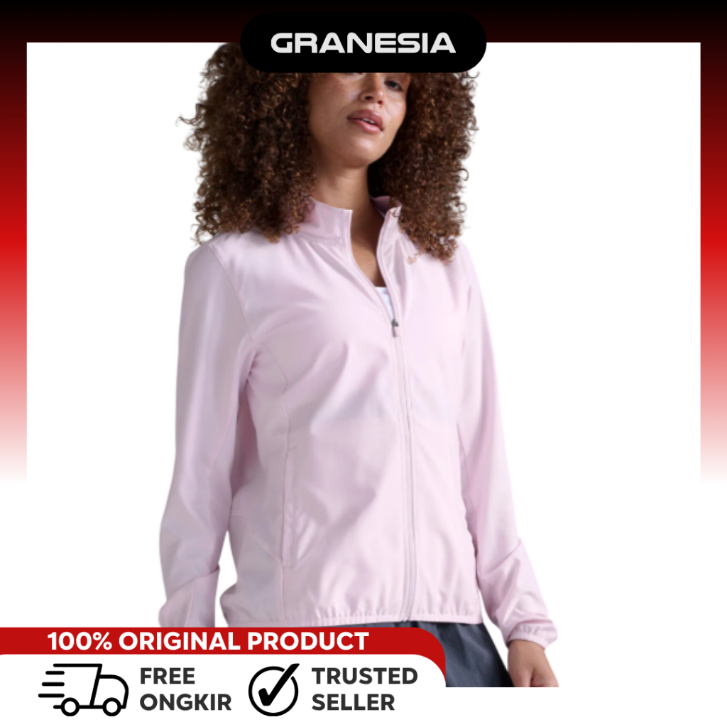 Baju Olahraga Lari Cewek 2 X U Aero Jacket WR7576APIF| Jacket Lari Wanita