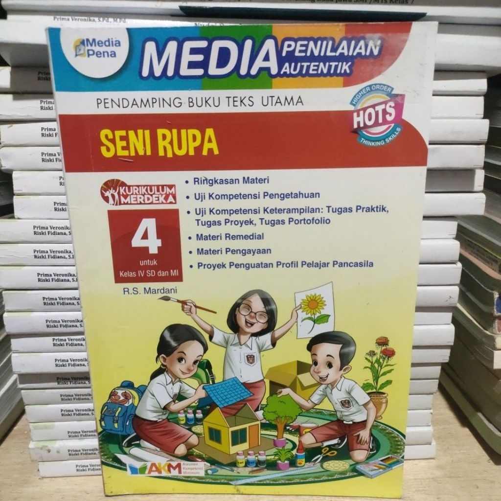media penilaian autentik seni rupa kelas 4 sd kurikulum merdeka