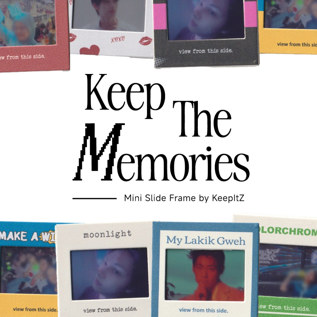 Photo Slide Frame Mini Aesthetic Keychain | 1pcs | Custom Photo