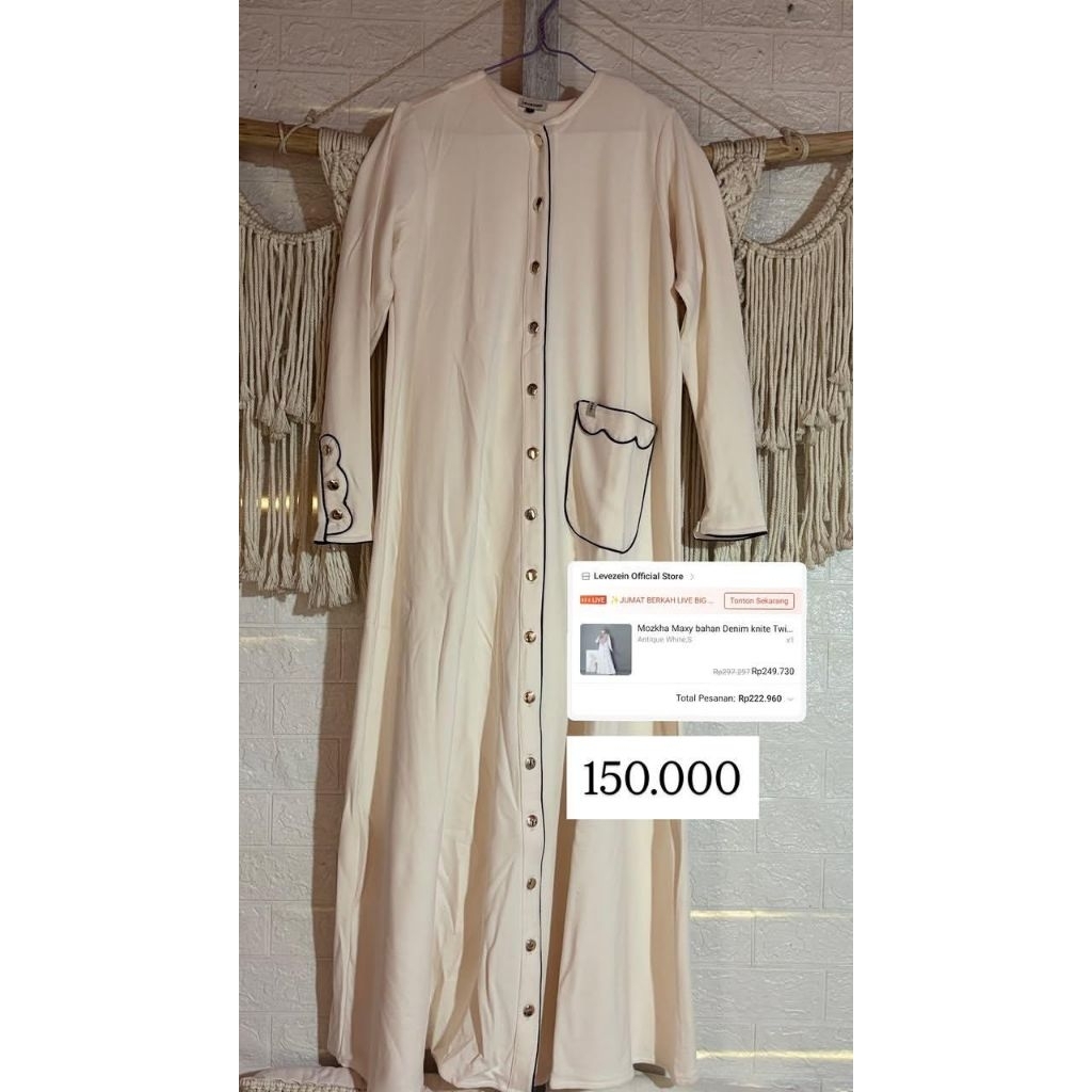 Gamis Preloved Levezein