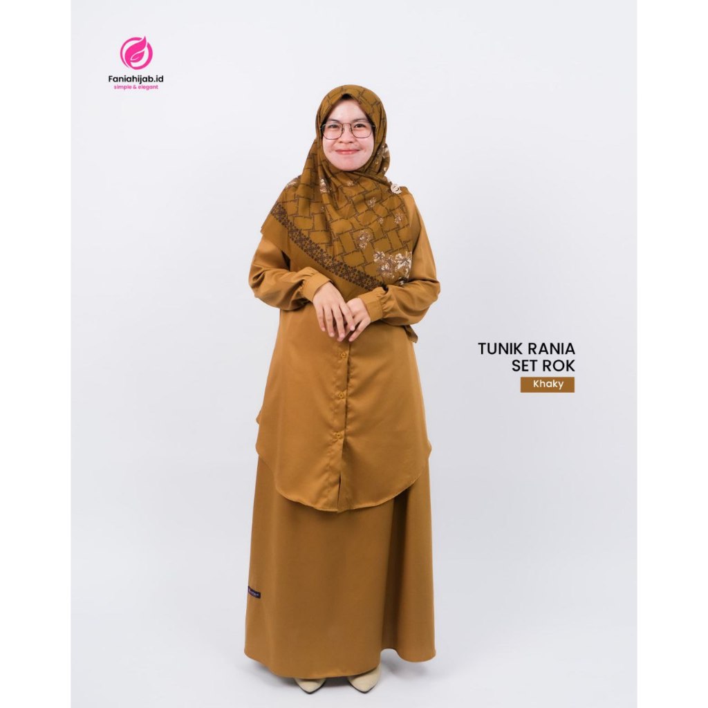 Tunik Rania Set Rok by Fania Hijab