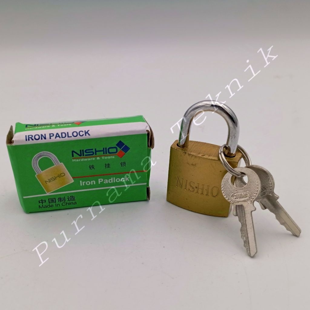 Gembok Kuning 25mm Gembok 25 mm Kuning