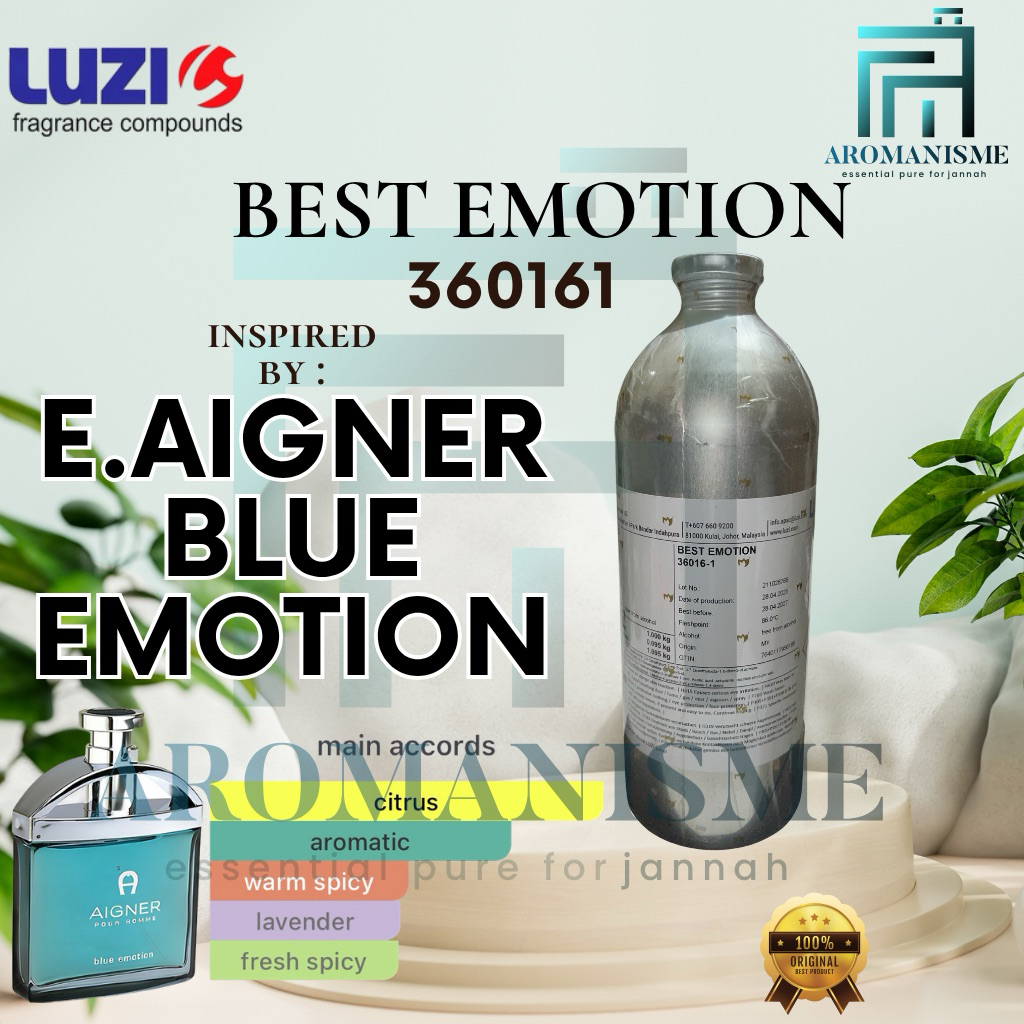 Bibit Parfum Aigner Blue Emotion By Luzi Best Emotion 50ml / 100ml