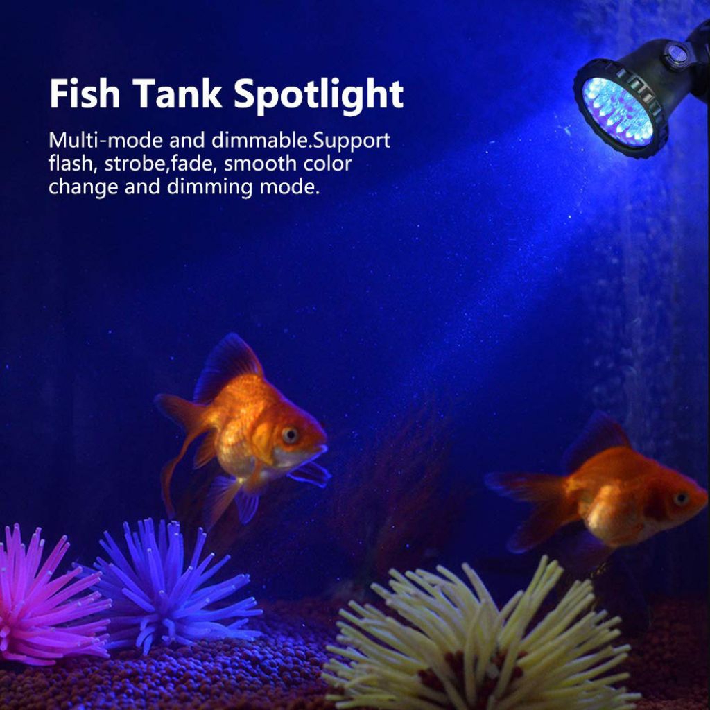Lampu taman air tembak sorot spotlight LED aquarium kolam water garden Yang yp 013