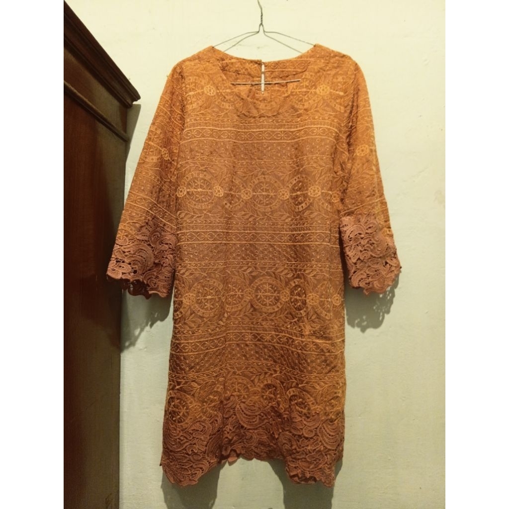 Dress Katun Bordir
