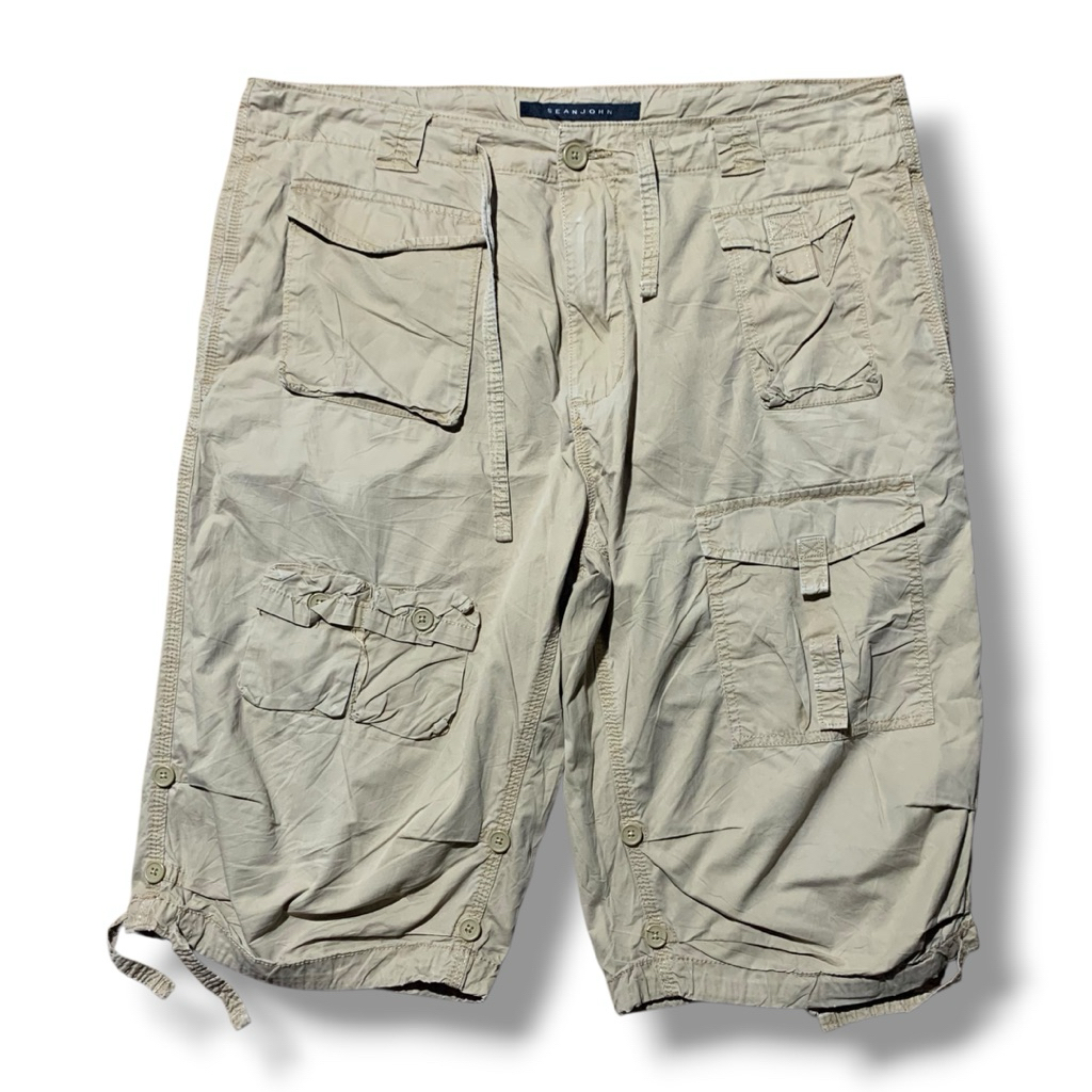 Sean Jhon Mens Flight Casual Cargo Short Pants