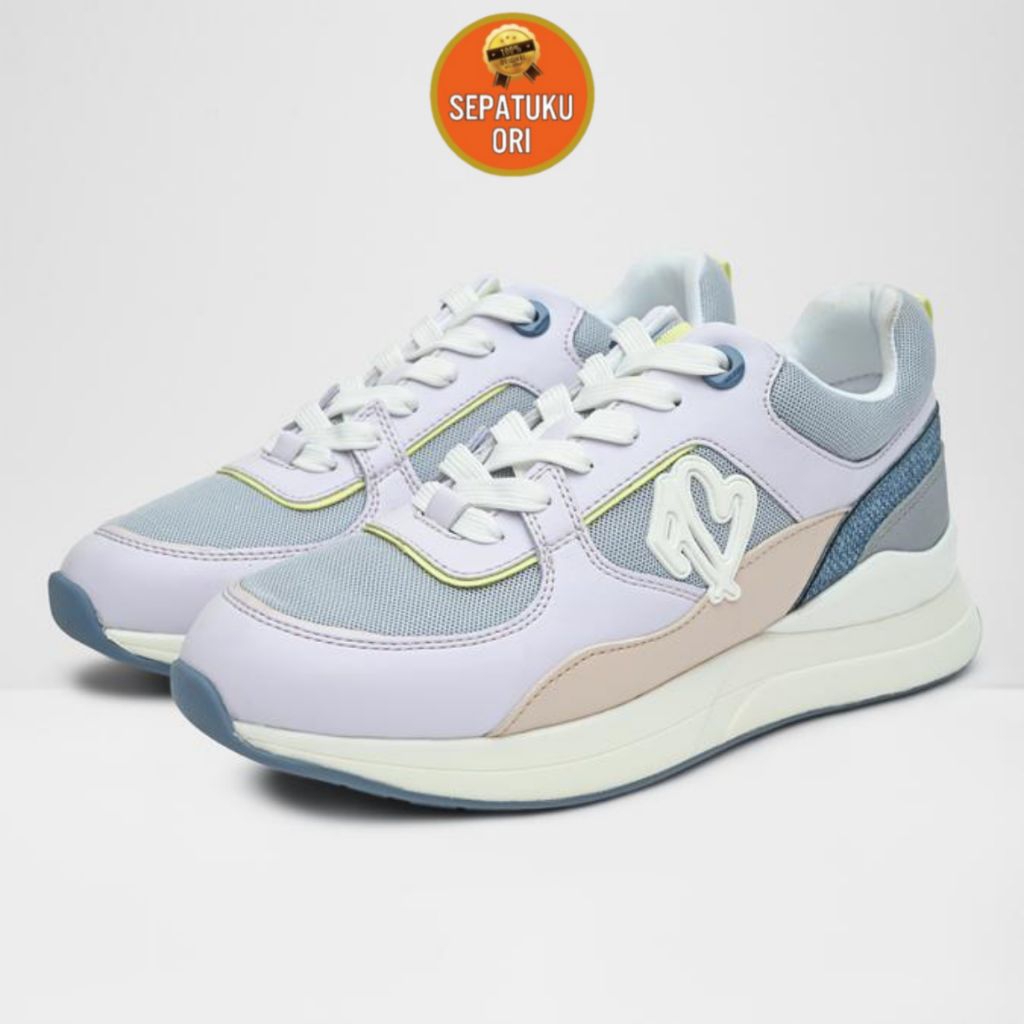 SEPATU WANITA ALDO CLEAA-IN WOMEN'S MULTI COLOR JOGGERS NEW ORI BNIB