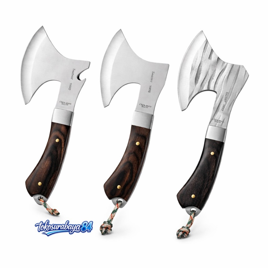 Kapak Pisau Potong Tulang Ayam Daging Ikan Stainless Steel Golok Dapur Profesional