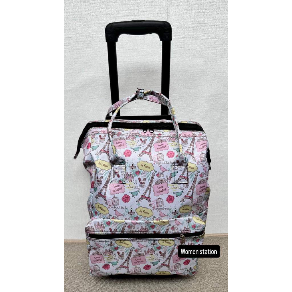 tas trolly trolley tulang  // trolly anello ganggang besi