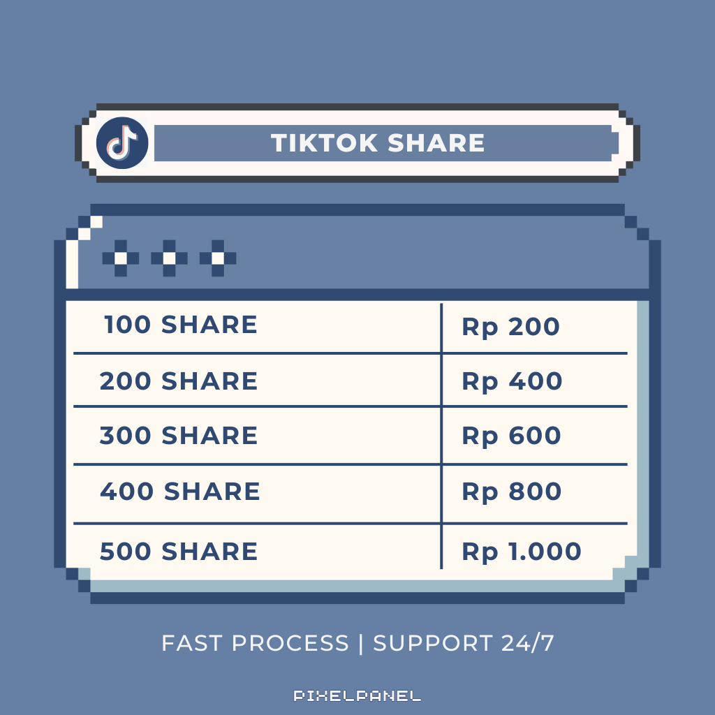 Share Tiktok Fyp Pemanen Tiktok Share Fyp Proses Super Cepat SHARE TIKTOK High Quality Bergaransi NO