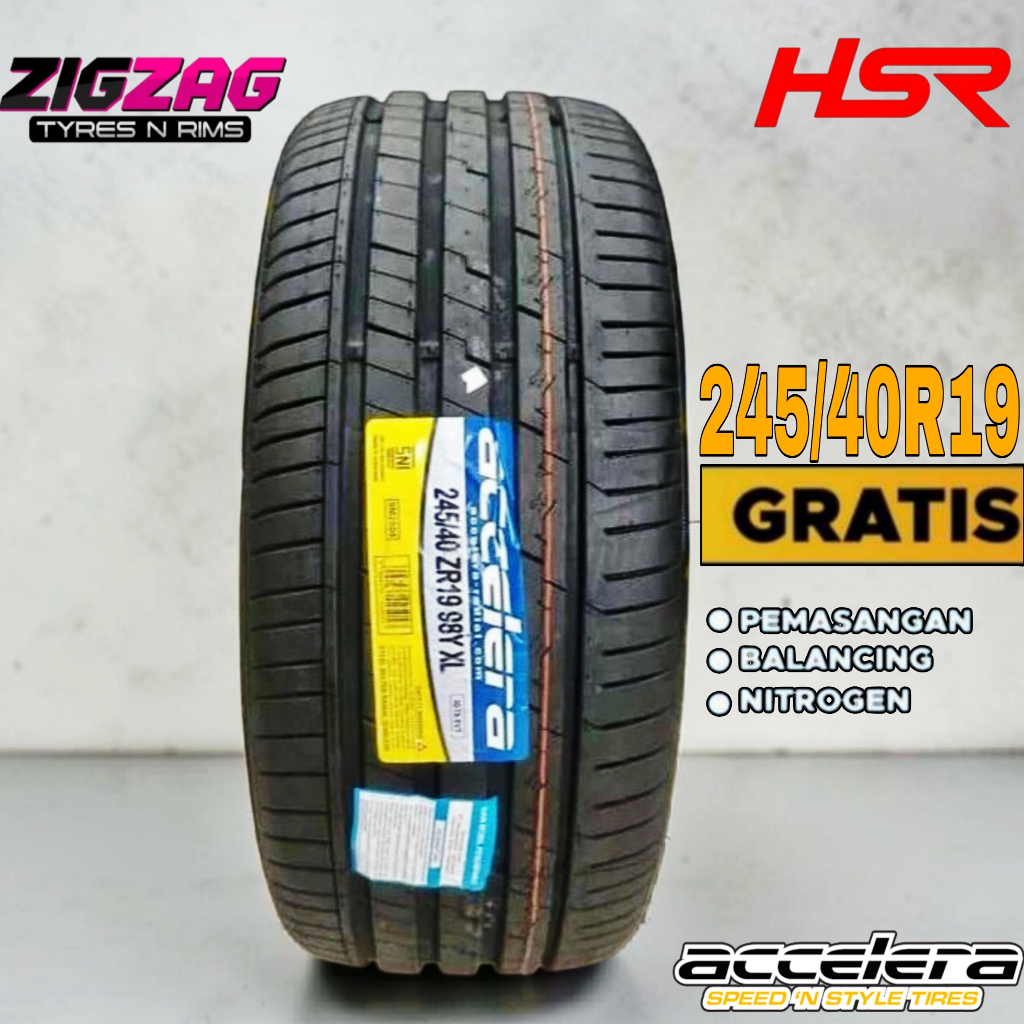 Ban Mobil Ukuran 245 40 R19 Accelera Iota Evt Ban tubeless 245/40 Ring 19