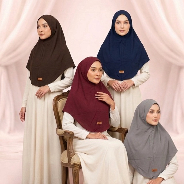 Rayon Spandex Bergo Malay