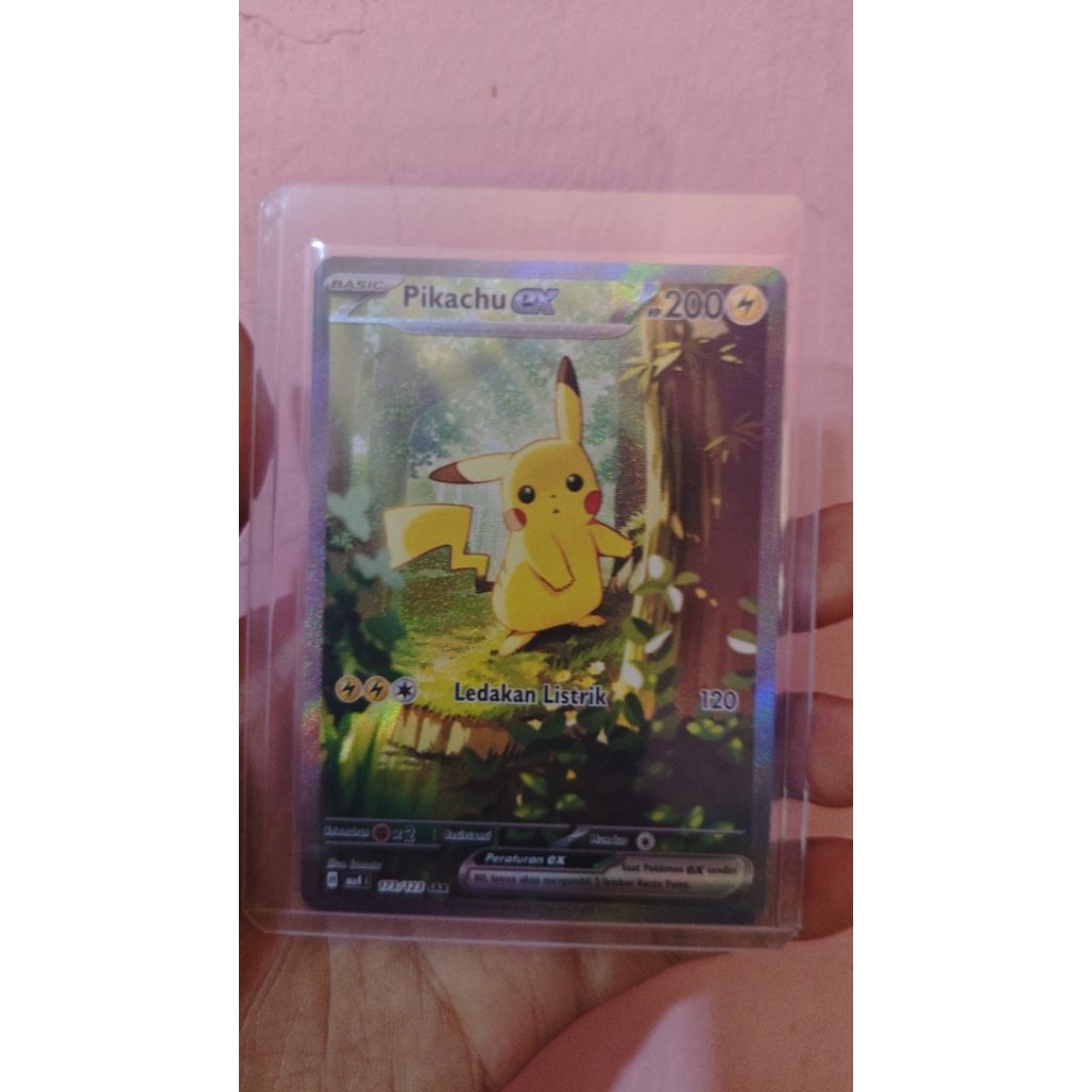 Pikachu EX SAR Ledakan Peniada