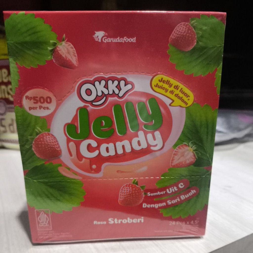 Okky jelly candy per box isi 24 pcs