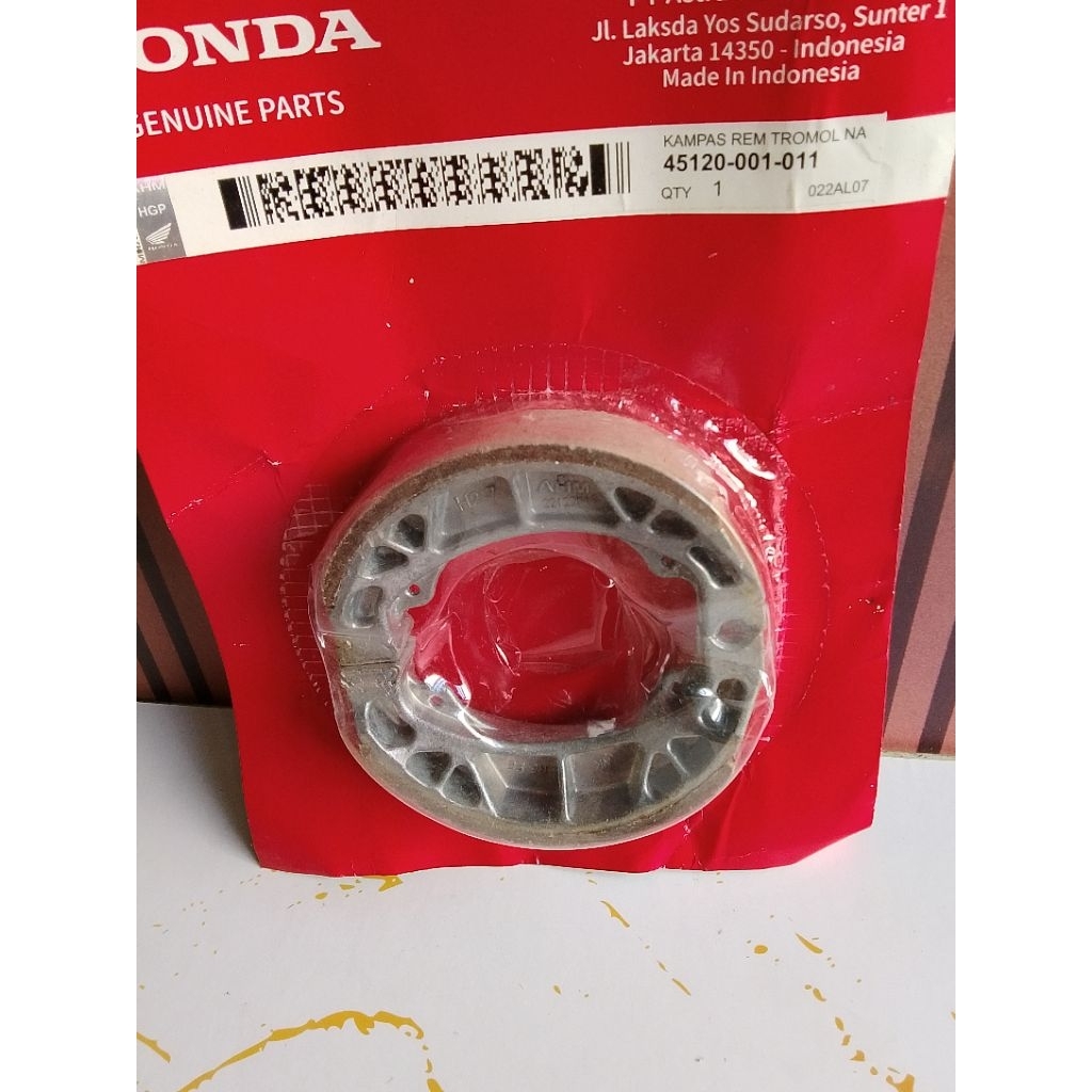 KAMPAS REM BELAKANG HONDA SUPRA FIT