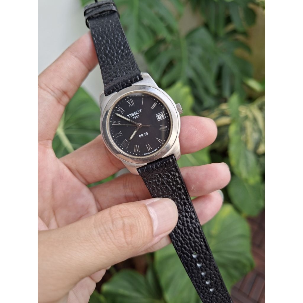tissot pr 50 roman dial