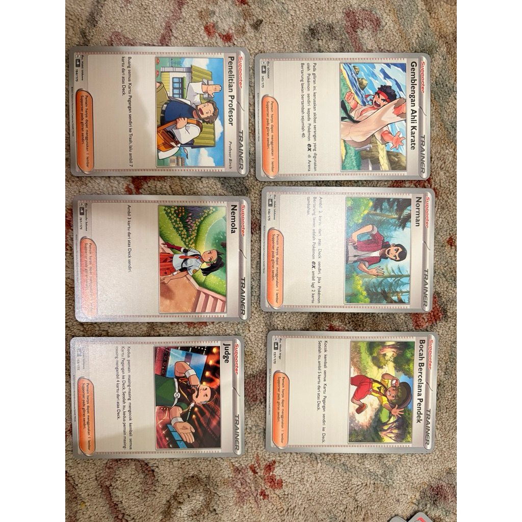 Supporter Card Pokemon/Trainer Pokemon/Deck Pokemon/TCG