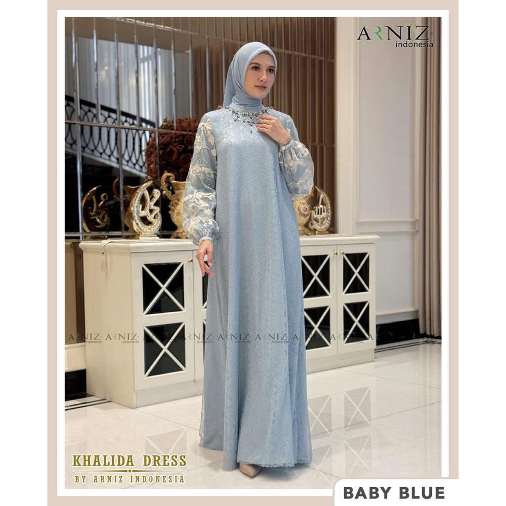 Khalida Dress Payet Mewah By Arniz Collection