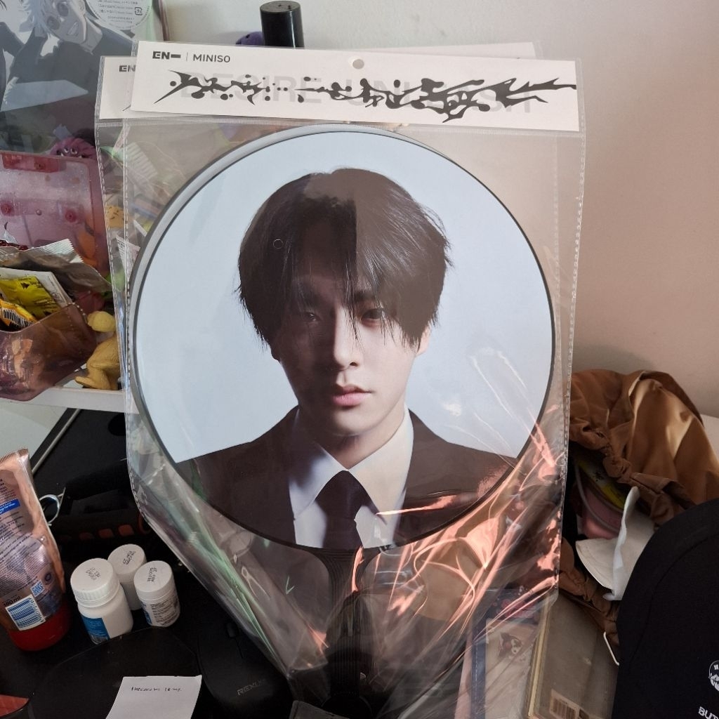 IMPICK JAKE ENHYPEN X MINISO IMAGE PICKET UCHIWA JAKE OFFICIAL